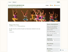 Tablet Screenshot of danseskolenfrb.dk